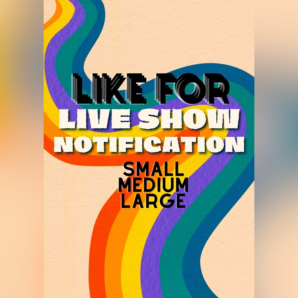 Like to get notified on my next show! :)